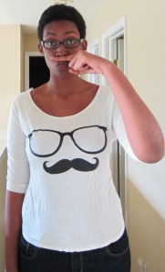 Mustache Screen Tee